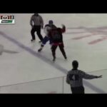 Kishaun Gervais (YT) vs Peyton Jerome (MM) Hockey Fight