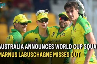 ICC World Cup 2023: Cummins, Smith, Maxwell Return as Australia Name 15-man Squad