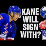 Rumors of Patrick Kane SIGNING With the Detroit Redwings, New York Rangers, and Buffalo Sabres