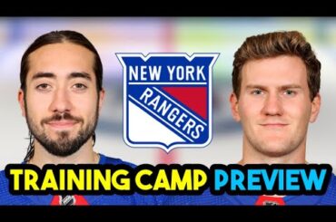 New York Rangers 2023-24 Training Camp Preview | Who Will Make The Team?