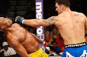 Anderson Silva Gets Knocked Out Cold by Chris Wieldman UFC 162 Knockout - When Taunting Goes Wrong