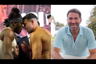 “It’s GOOD for boxing!” Eddie Hearn on KSI vs Tommy Fury, Logan Paul vs Dillon Danis + AJ vs Wilder