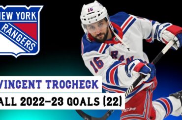 Vincent Trocheck (#16) All 22 Goals of the 2022-23 NHL Season