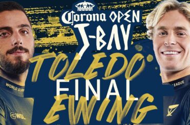 Filipe Toledo vs Ethan Ewing | Corona Open J-Bay 2023 - Final Heat Replay