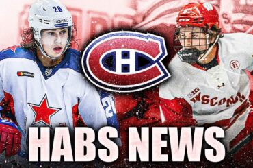 HUGE HABS NEWS: ROMANOV BETTER THAN WE THOUGHT? CAUFIELD TRYING TO BREAK SLUMP (Canadiens Prospects)