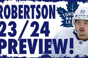 Maple Leafs 2023/24 Player Preview Nick Robertson!