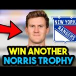 Will New York Rangers SUPERSTAR Adam Fox Win Another NORRIS TROPHY This Season?