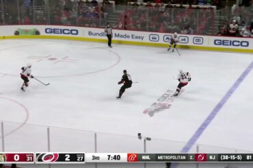 Martin Necas scores goal vs Senators (24 feb 2023)