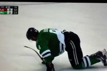 Tyler Seguin Injury vs Panthers 2/13/15