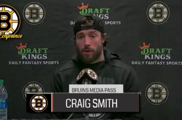 Craig Smith Postgame Interview | Bruins vs Predators