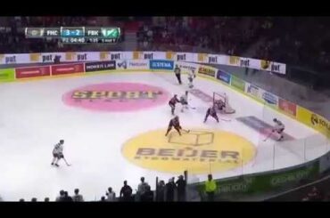 Magnus Nygren goal - Frölunda vs.  Färjestad 26-09-2015