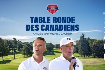 Q&A with Kent Hughes and Martin St-Louis at Canadiens Golf Tournament