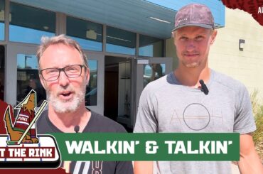 Walkin' and Talkin': Nick Bjugstad chats why he returned to AZ, recruiting Matt Dumba and Australia