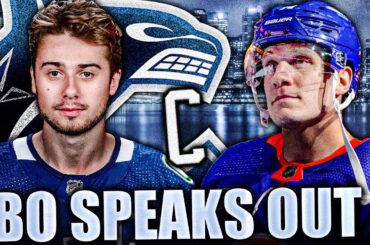 BO HORVAT SPEAKS OUT ON CAPTAIN QUINN HUGHES… Vancouver Canucks, New York Islanders News & Rumours