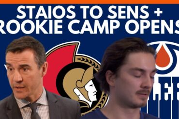 Oilers Insider Says Ottawa Senators WILL HIRE Steve Staios Tomorrow | Edmonton Oilers Rookie Camp