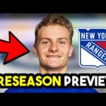 New York Rangers PRESEASON Preview 2023-24!