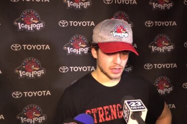 Vinnie Hinostroza Post Game Interview Nov  15, 2017