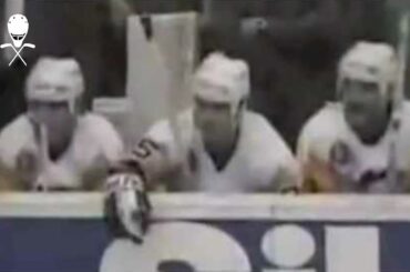 Bryan Trottier chirps Brian Bellows Really Funny