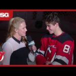 Jack Hughes' "Overdue" First NHL Goal and Mackenzie Blackwood Gets First Shutout | New Jersey Devils