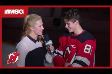 Jack Hughes' "Overdue" First NHL Goal and Mackenzie Blackwood Gets First Shutout | New Jersey Devils