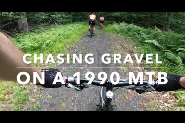 Chasing Gravel Bikes on a 90s Mountain Bike