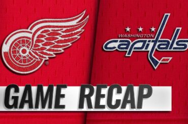 Capitals take down Red Wings for fourth straight win