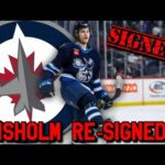 Winnipeg Jets Re-Sign Declan Chisholm to 1x775K Contract!! Jets Fan Reaction!!