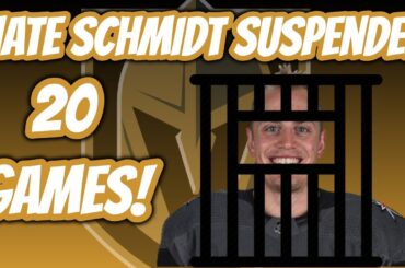 Nate Schmidt Suspended 20 Games for PED Use | Auddie James