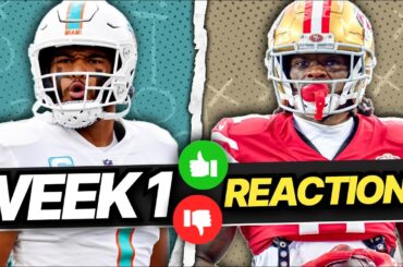 Week 1 Fantasy Football Reactions! (Info You Need To Know)