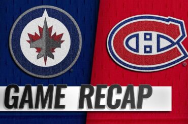 Drouin, Canadiens defeat Jets in 5-2 win