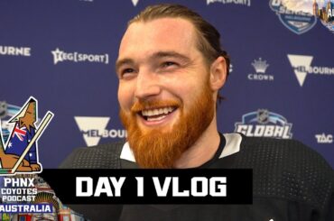 Sights and sounds from day one of Arizona Coyotes training camp in Melbourne