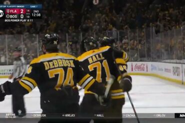 David Krejci scores powerplay goal vs Panthers in game 7 (4/30/23)