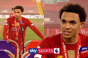 "I'd swap EVERY medal for this one!" | Alexander-Arnold delighted after winning Premier League