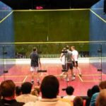 Legends of Squash 2012 - John White & Tim Garner vs. Lee Beachill & Derek Ryan, Part 1 of 2