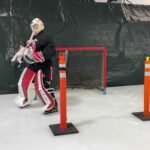 Joey Daccord of the Belleville Senators getting in some work at the quiet hands station at PRO PGD.