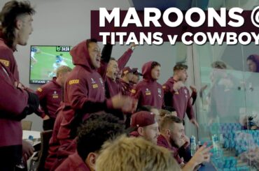 Maroons enjoy Titans v Cowboys game