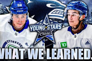 CANUCKS PROSPECTS: WHAT WE LEARNED @ THE 2023 YOUNG STARS CLASSIC (McDonough, Hirose, Bains, McWard)