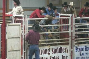 Roy Mast riding Colten's Pet