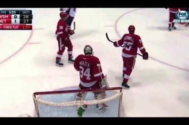 Petr Mrazek vs the shooting barrage by Alex Ovechkin