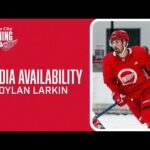 Dylan Larkin Detroit Red Wings Training Camp