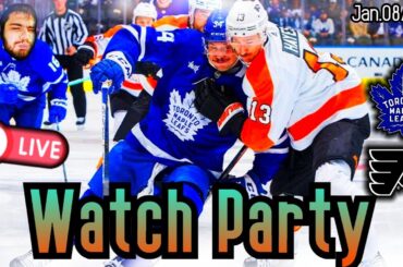 Toronto Maple Leafs vs Philadelphia Flyers | Watch party - Jan.08, 2023