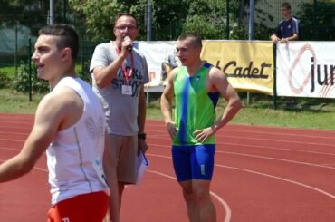 Jernej GUMILAR (SLO) 100 m 10.38 National U20 Record 2nd Place Peteroboj reprezentanc Maribor 2022