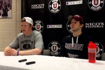 Nick Cruice & Troy Grosenick postgame - 1/19/13