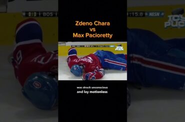 The Bone-Crushing Hit That Shook the Ice - Chara vs Pacioretty