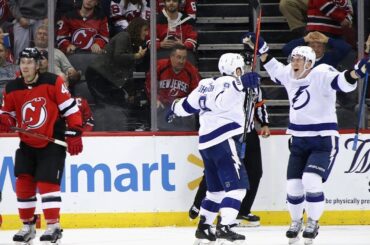 Tyler Johnson's one-timer wins it in OT