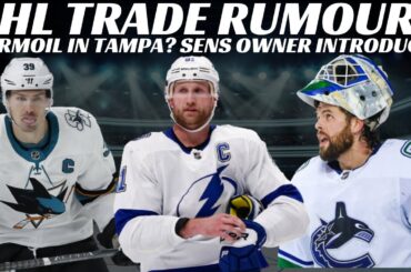 NHL Trade Rumours - Huge Stamkos Update, Canucks & Avs Trade? Sens Owner & Mackinnon Jersey Retired