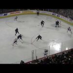 Jesse Ylönen of the Laval Rocket scores vs. the Manitoba Moose 1/4/23