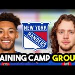 New York Rangers Training Camp Groups Breakdown!