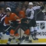 Simon Despres Injury After Leaping Hit by Barrie (10/16/15)