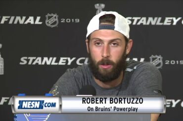 Robert Bortuzzo Explains Why Bruins Powerplay Is So Dangerous